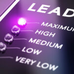 lead generation marketing image showing the level of intensity of leads