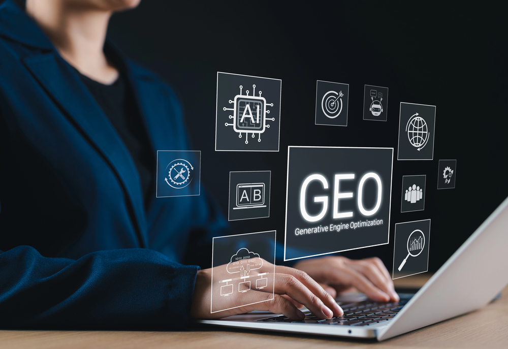 Person creating FAQs for GEO.